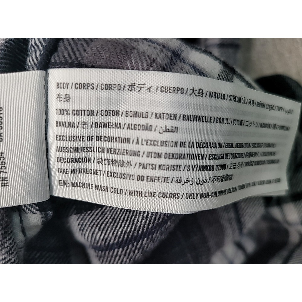 5 Abercrombie Kids Boys 9/10 Flannel Long Sleeve‎ Shirts Plaid & Sweatshirt EUC - Picture 15 of 15